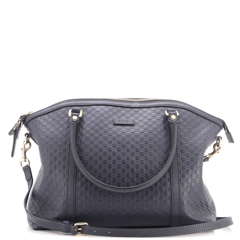 Gucci Medium Britt Convertible Dome Satchel